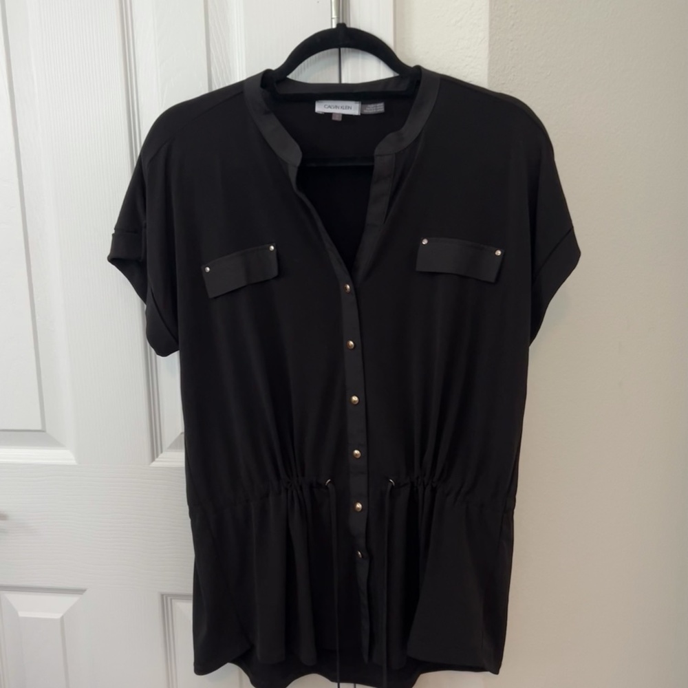 Black Calvin Klein Blouse